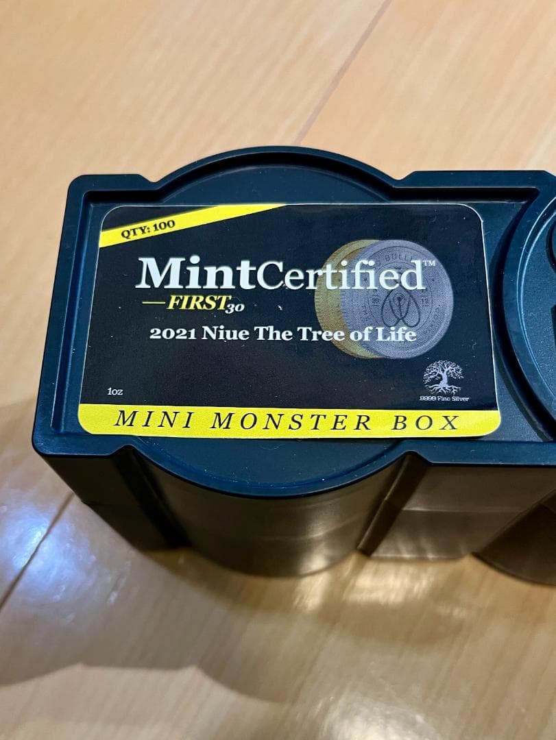2021年 ニュージーランド 銀貨 エリザベス2世 ニウエ コインカプセル入