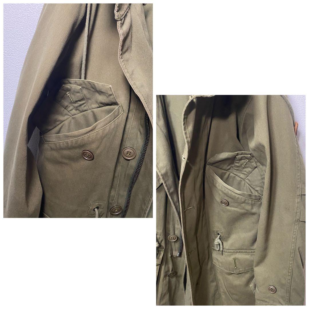 HOUSTON ヒューストン モッズコート M-45・M-47風 美品 - メルカリ