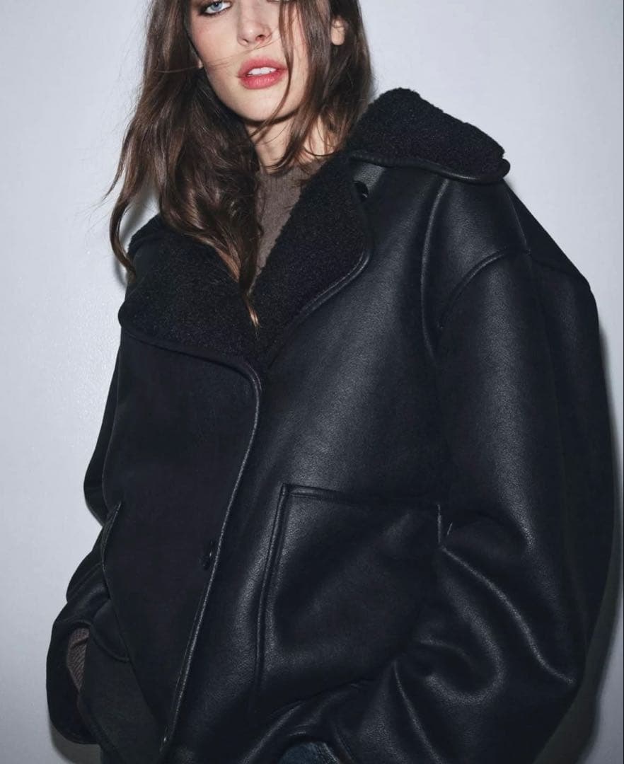 ◇美品◇ZARA ZWコレクション ダブルフェイスジャケット Sサイズ