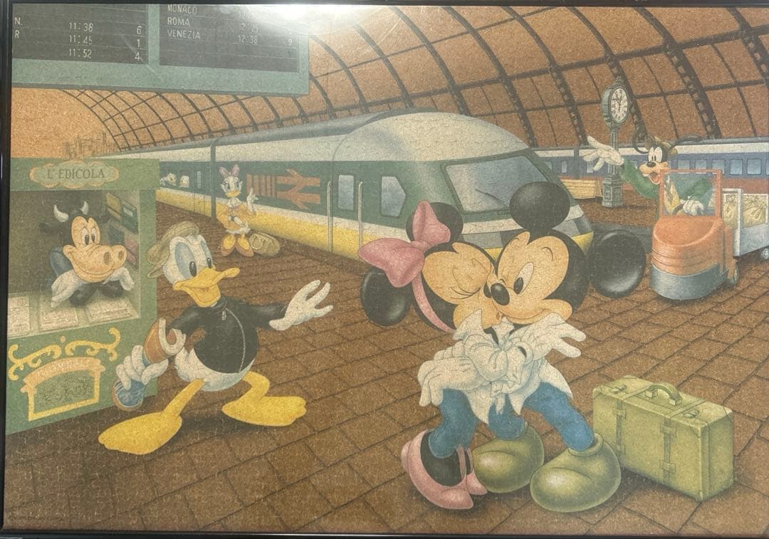 ディズニーキャラクターズ コルクペーパー・ジグソーパズル 恋の