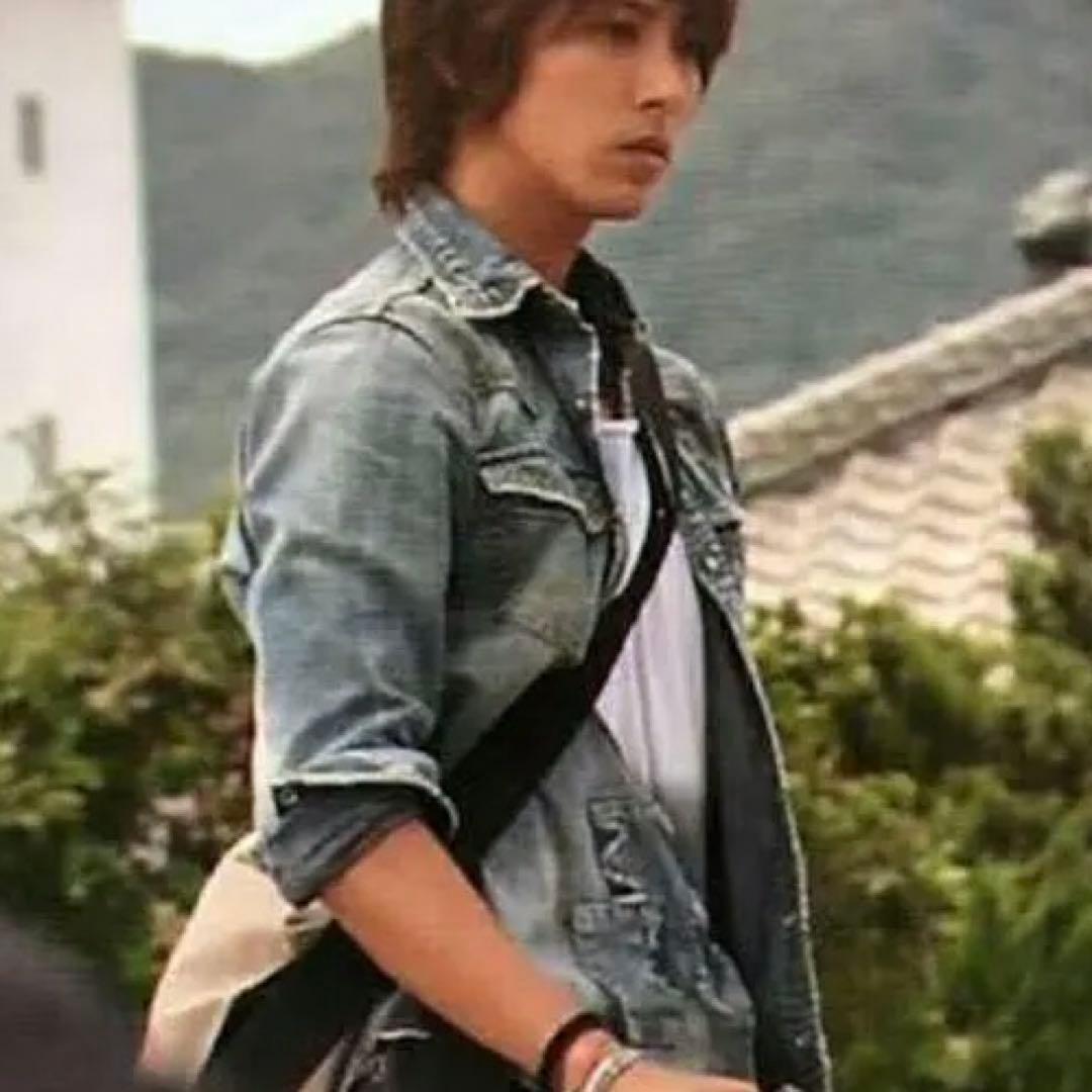 TMT デニムシャツ 山下智久着用 TSH-S1304 クラッシュ ダメージ - メルカリ