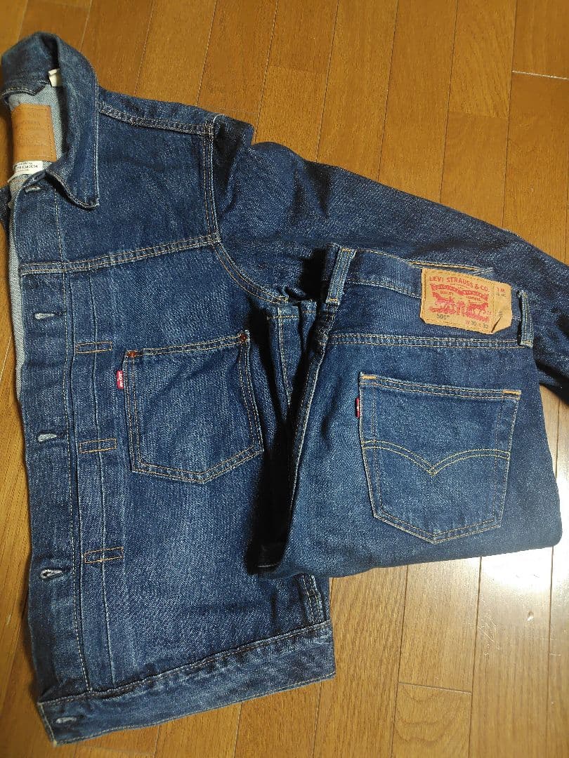 本日のみ限定価格///LEVI'S 大戦モデル 1st デニムセットアップ - メルカリ