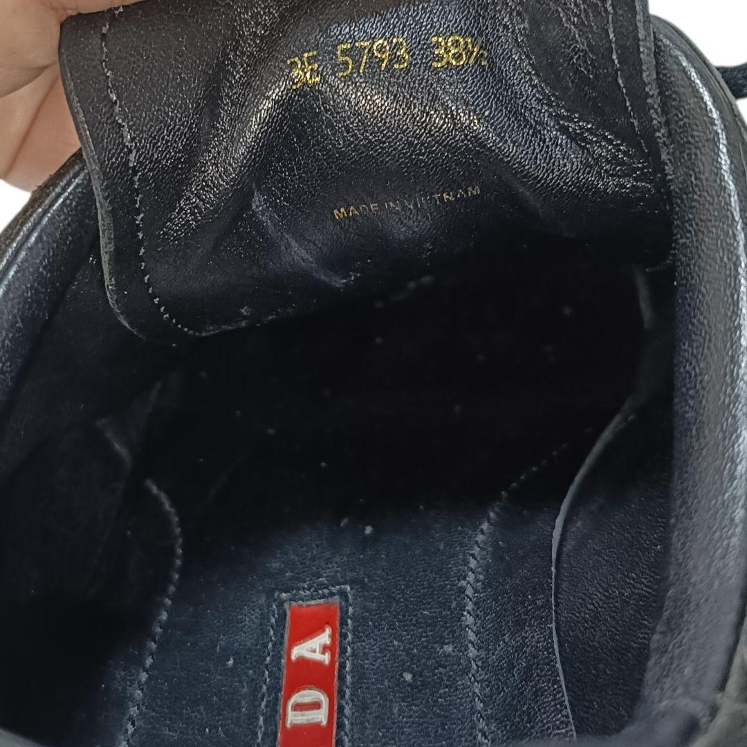 PRADA SPORTS プラダスポーツ　レザースニーカー38.5 25.5cm