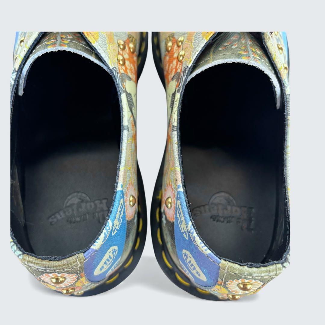 未使用級 ドクターマーチン 浮世絵 コラボ JAPAN 3ホール 革靴 - メルカリ