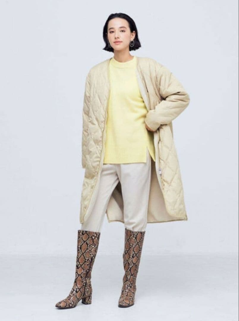 TAION ノーリーズ 別注ミリタリーリバーシブルロングダウン ◇【WEB限定】【TAION/タイオン】別注ミリタリーリバーシブルロング