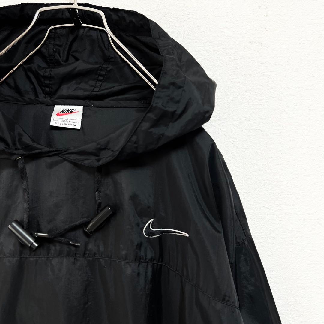 ナイキ✨️90s 銀タグ ナイロンジャケット アノラックパーカー 刺繍
