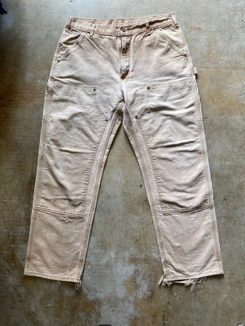 90's USA製 Carhartt ダブルニーペインター グランジ 山田蓮 - メルカリ