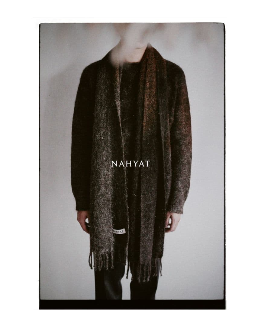 lechoppe x nahyat 別注モヘアストール レショップ ナヤット - メルカリ