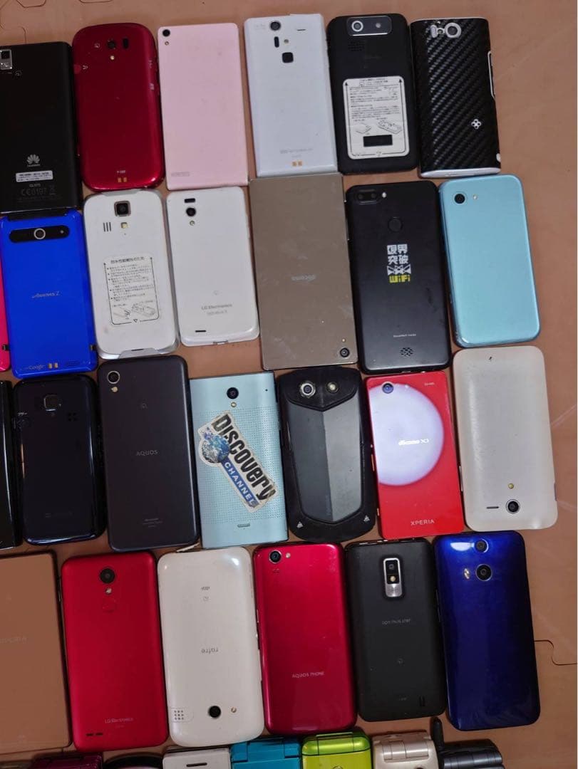 69台 まとめて ジャンク Android スマホ タブレット ガラケー