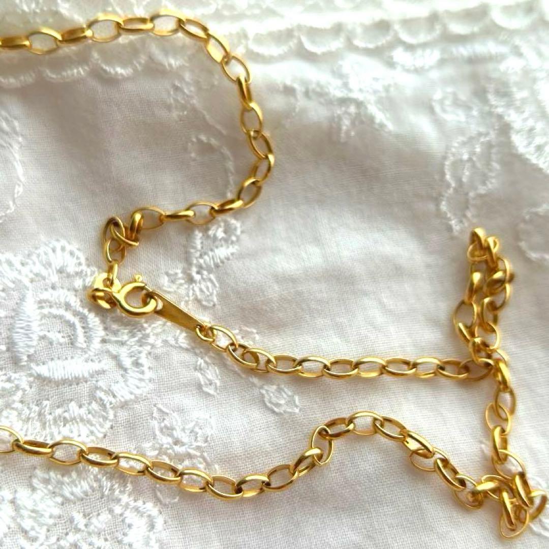 ☆K18YG☆ITALY750刻印☆美品☆Fケーブルチェーンネックレス☆ - メルカリ