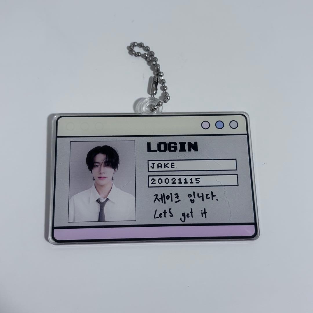 enhypen ジェイク dicon キーリング キーホルダー ID - メルカリ