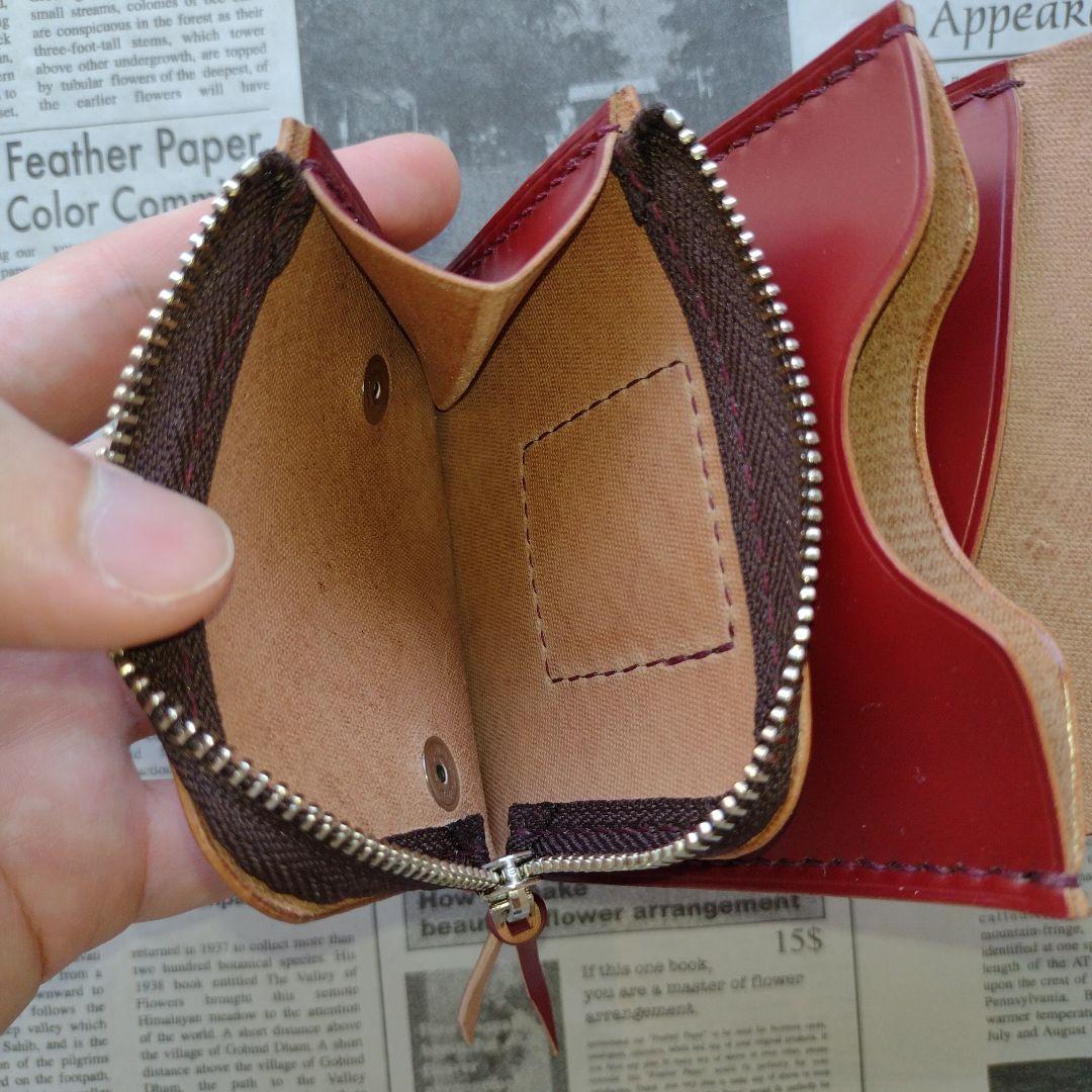 やや訳あり 総コードバン ショートトラッカー ウォレット