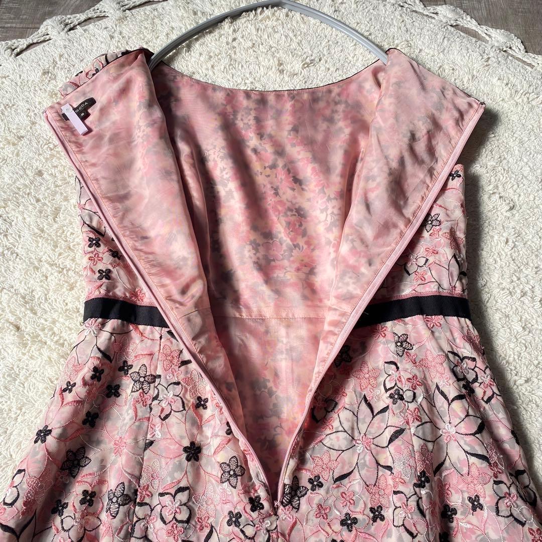 TOCCA トッカ SPRING STARドレス 刺繍 ワンピース 花柄 ピンク - メルカリ
