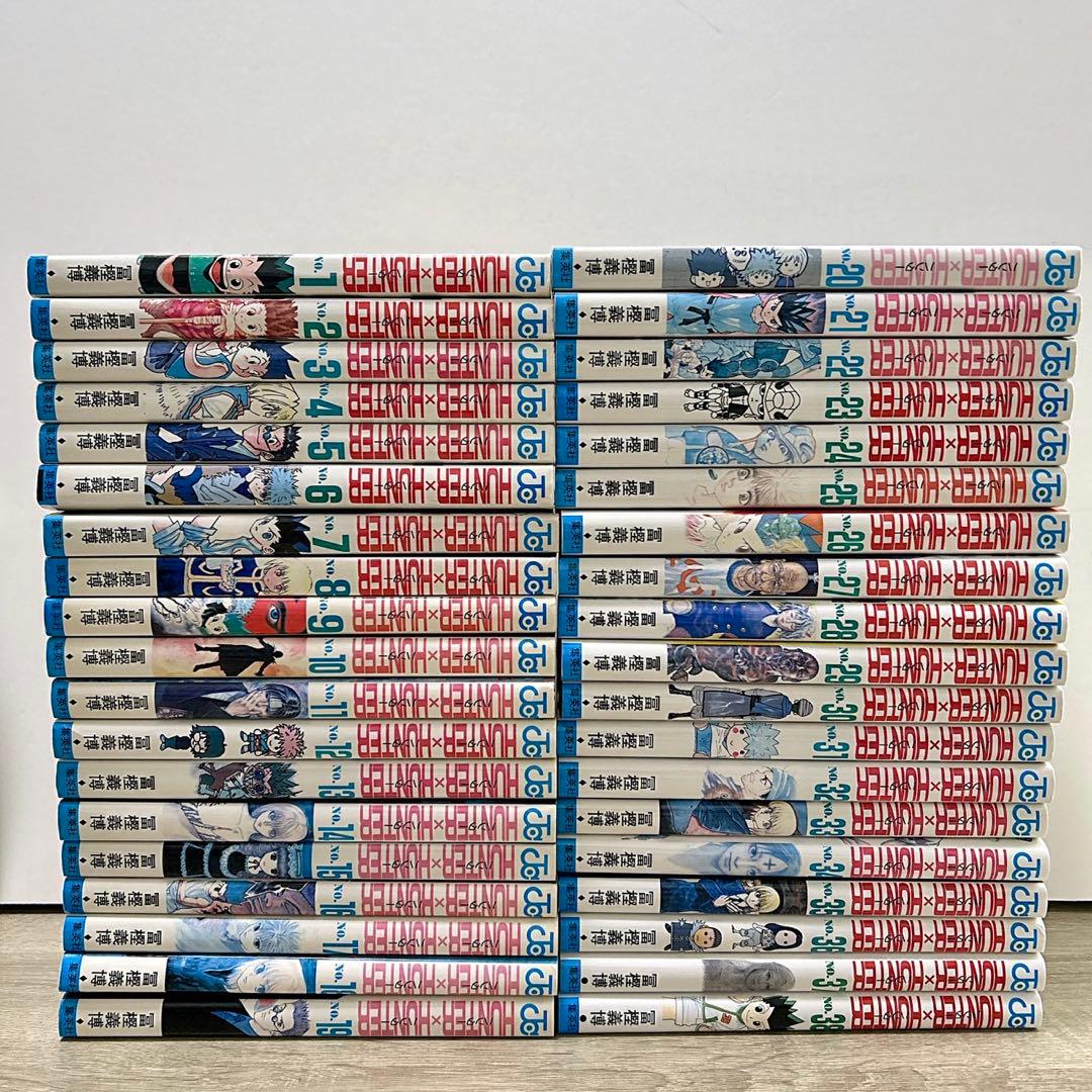 ハンターハンター　HUNTER×HUNTER　全巻 HUNTER×HUNTER ハンター×ハンター コミック 1-38巻セット (集英社