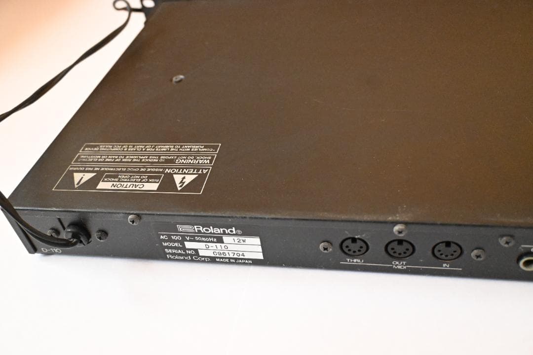 Roland D-110 ラックマウントMIDI音源モジュール - メルカリ