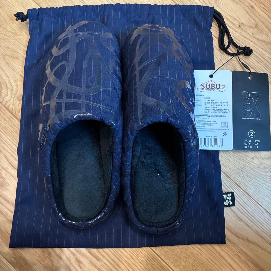 新品 SUBU スブ FRANKEN NAVY サイズ2 26.0-27.5cm - メルカリ
