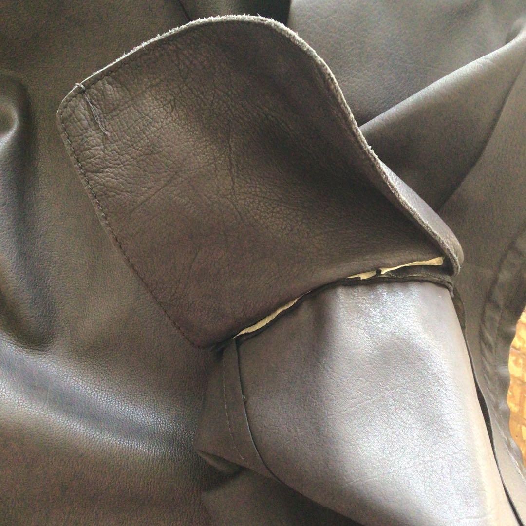 グッチGUCCI スウェード シングルライダース サイズ48 - メルカリ