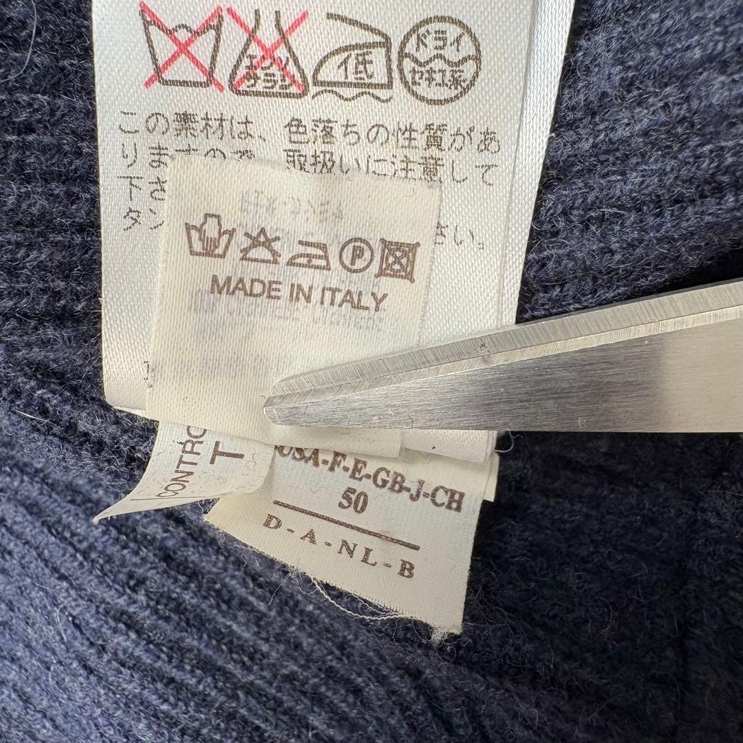 極美品 ブルネロクチネリ カシミヤ100% ニットジャケット メンズ