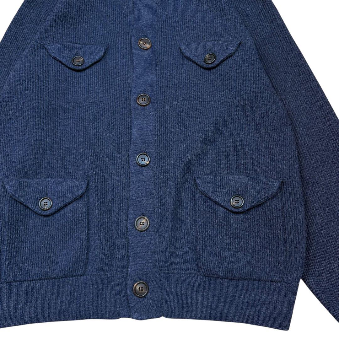 極美品 ブルネロクチネリ カシミヤ100% ニットジャケット メンズ
