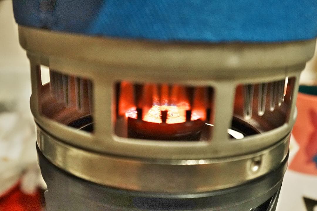 Jetboil シングルバーナーコンロ ブルー monbell モンベル - メルカリ