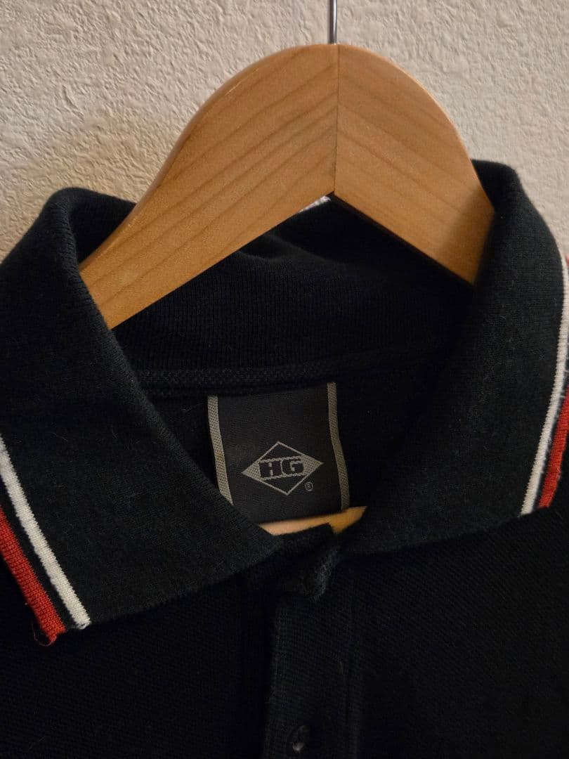 HYSTERIC GLAMOUR ヒステリックグラマー ポロシャツ 黒 長袖 - メルカリ