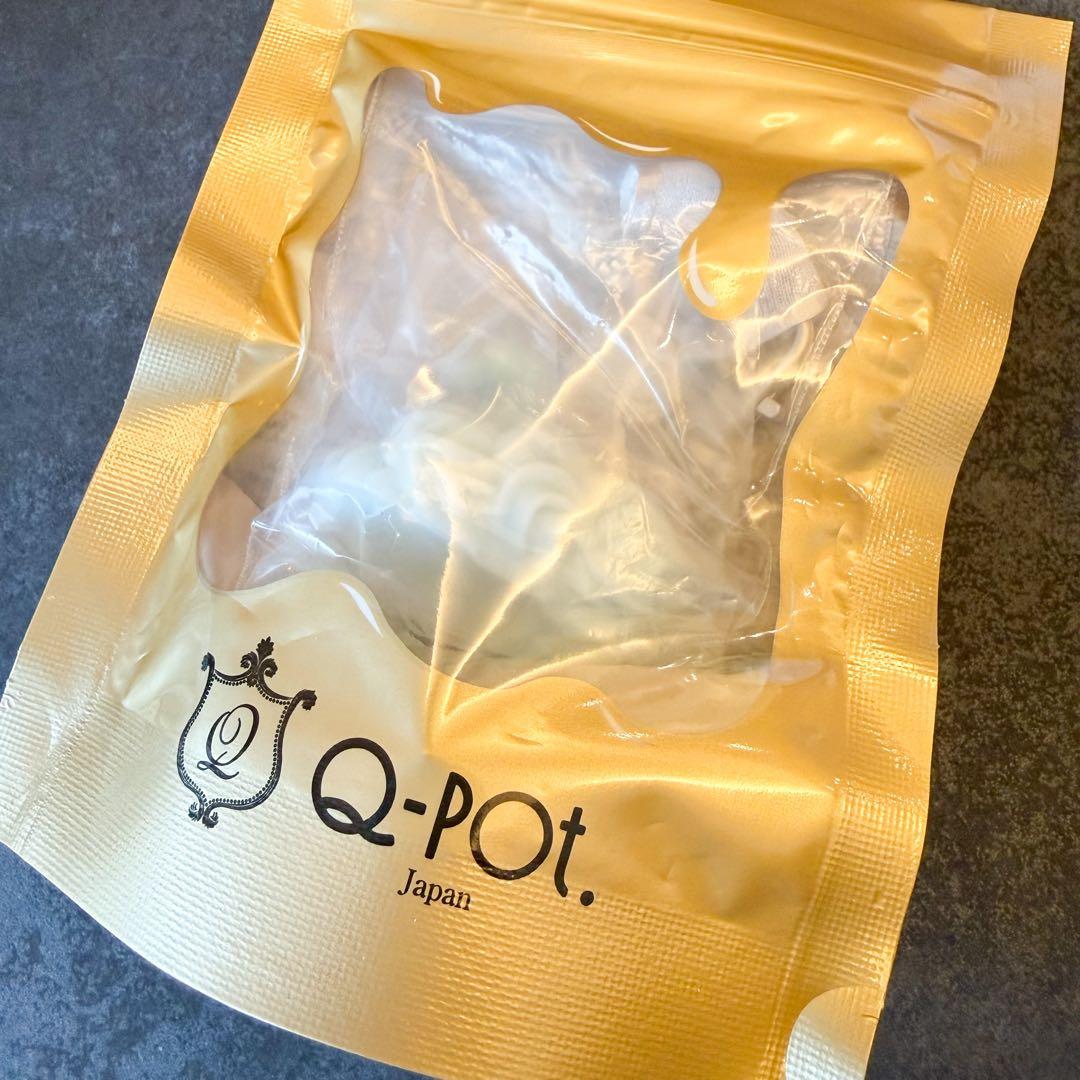 Q-pot. キューポット バッグチャーム キーホルダー ブルースワン 白鳥