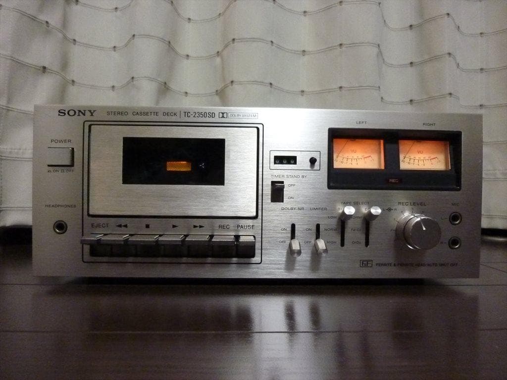 SONY ソニー カセットデッキ TC-2350SD 修理済 全機能動作 美品 ソニー・カセットデッキ「TC-2350SD」分解修理・レビュー | ヨッシー