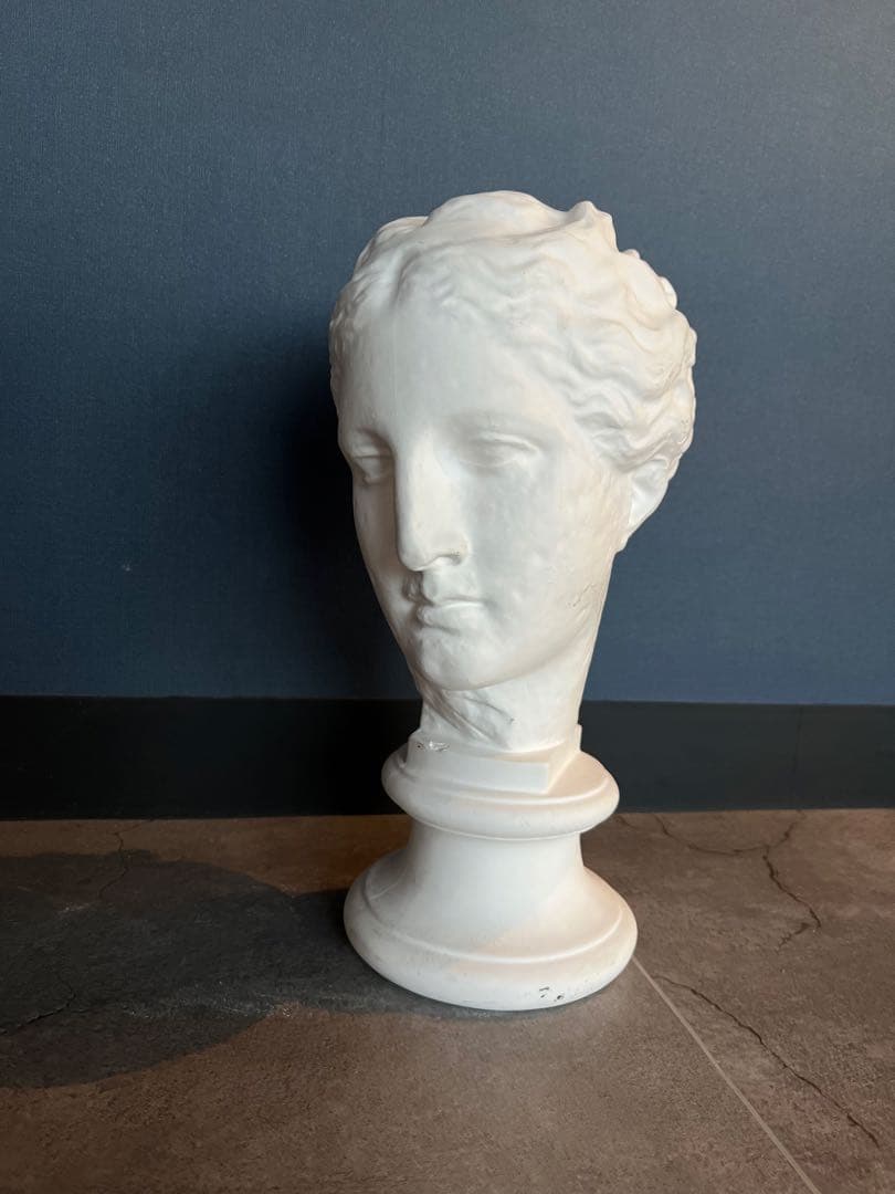 古代ビーナス石膏像 高さ 43cm Amazon.co.jp: 石膏像 S－205 古代ヴィーナス首像（アバタの