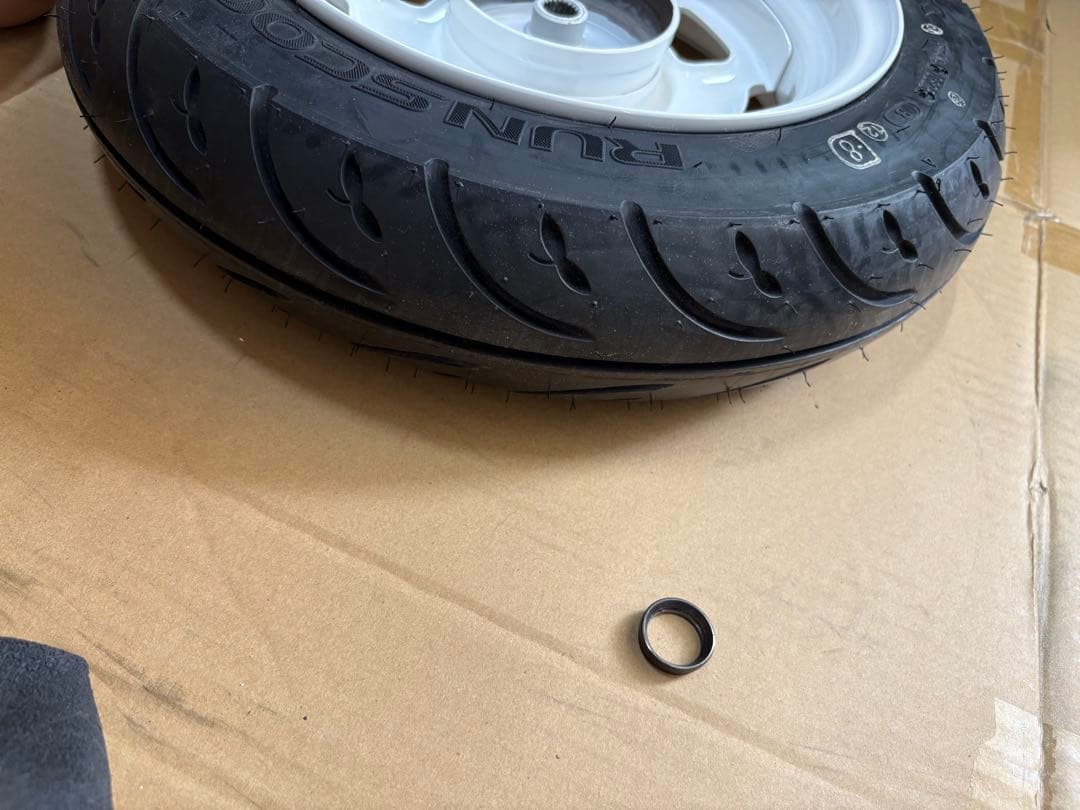 ズーマーホイール流用前後新品タイヤセット - メルカリ