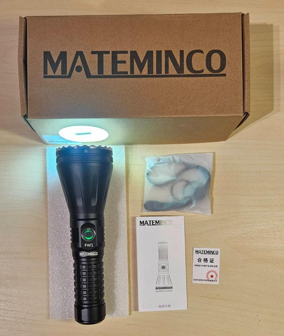 Mateminco FW1 LEPフラッシュライト MATEMINCO FW1 2952m 562lm Thrower LEP Flashlight – Nealsgadgets