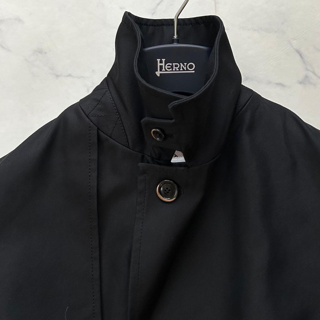 ヘルノ レインコレクション コート ベルト 近年モデル ブラック