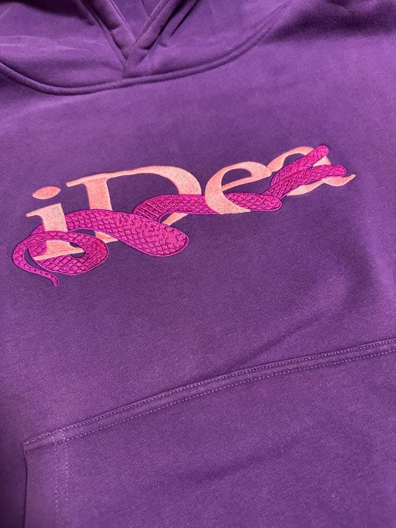 最終値下げ中※ 超希少 ideaswamパーカー 紫 Mサイズ - メルカリ