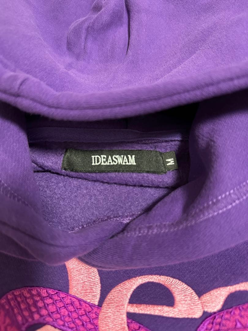 最終値下げ中※ 超希少 ideaswamパーカー 紫 Mサイズ - メルカリ