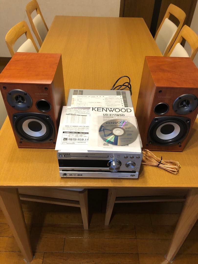 KENWOOD UD-E77WSD コンポ CD MP3 - メルカリ