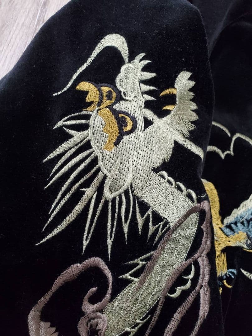 スカジャン日本地図 japan BackStreetCrawlerヴィンテージ - メルカリ