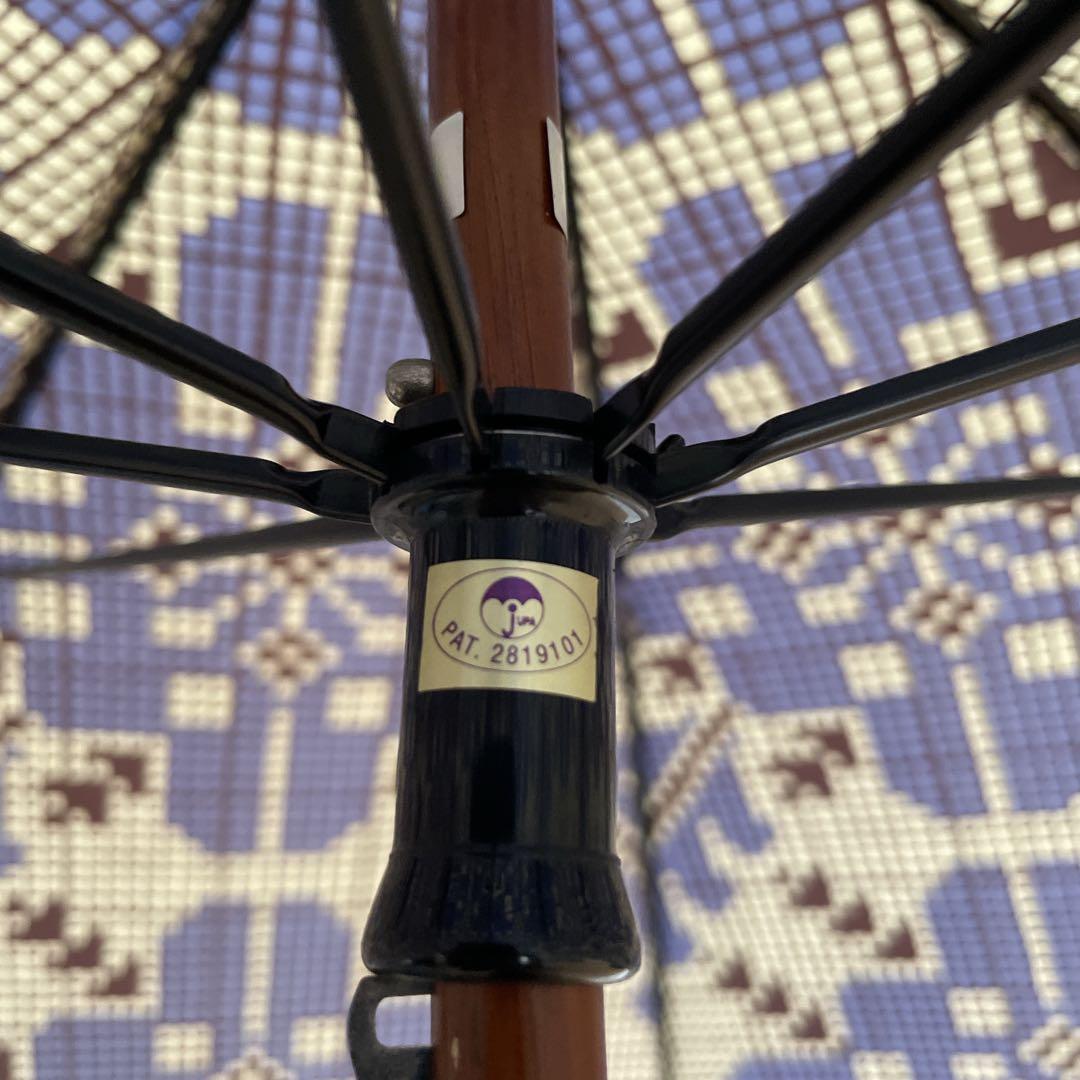 美品】Vivienne Westwood 長傘 幾何学模様 総柄 ブルー - メルカリ