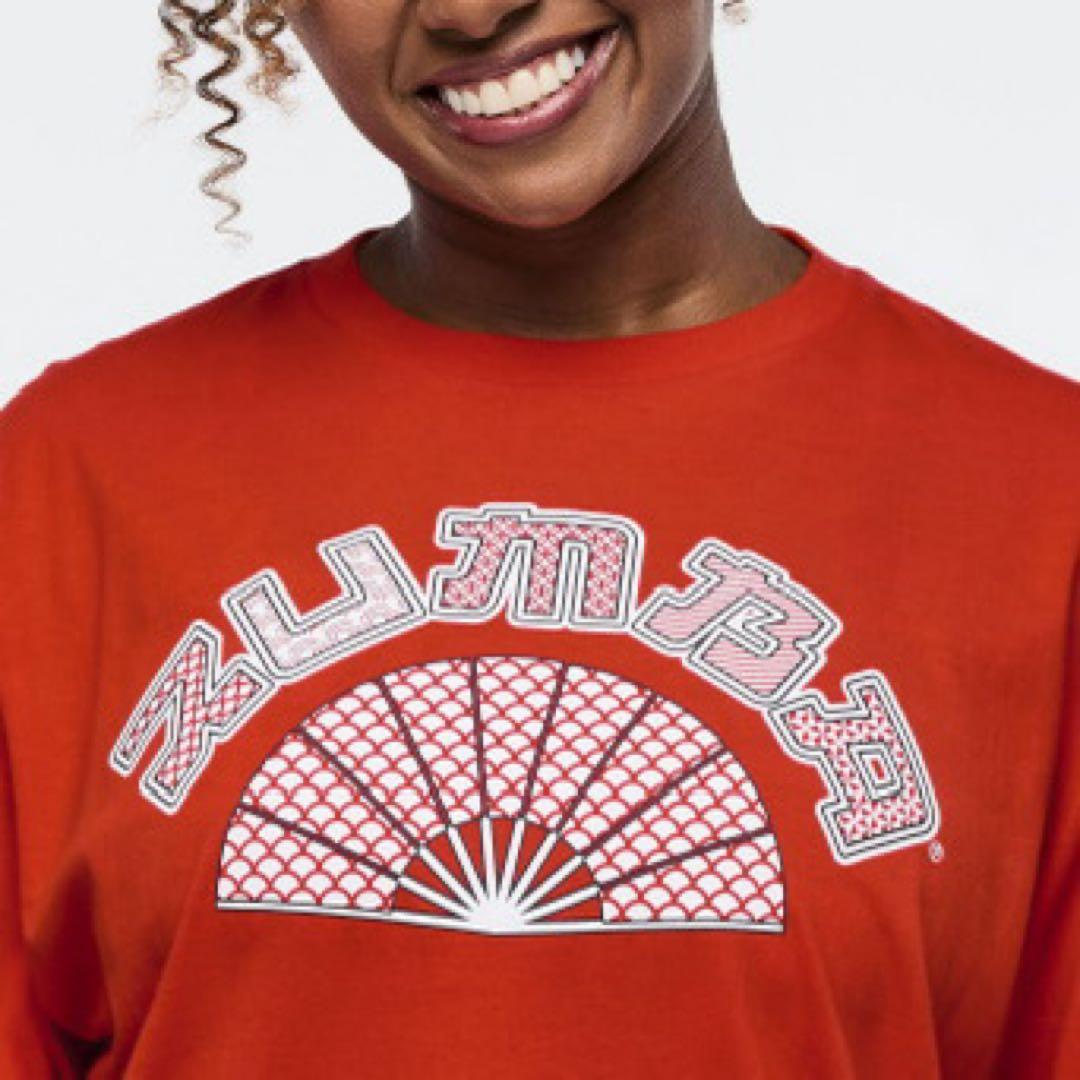 Zumba☆Eastern Flavor Tees レッド☆ズンバ - メルカリ