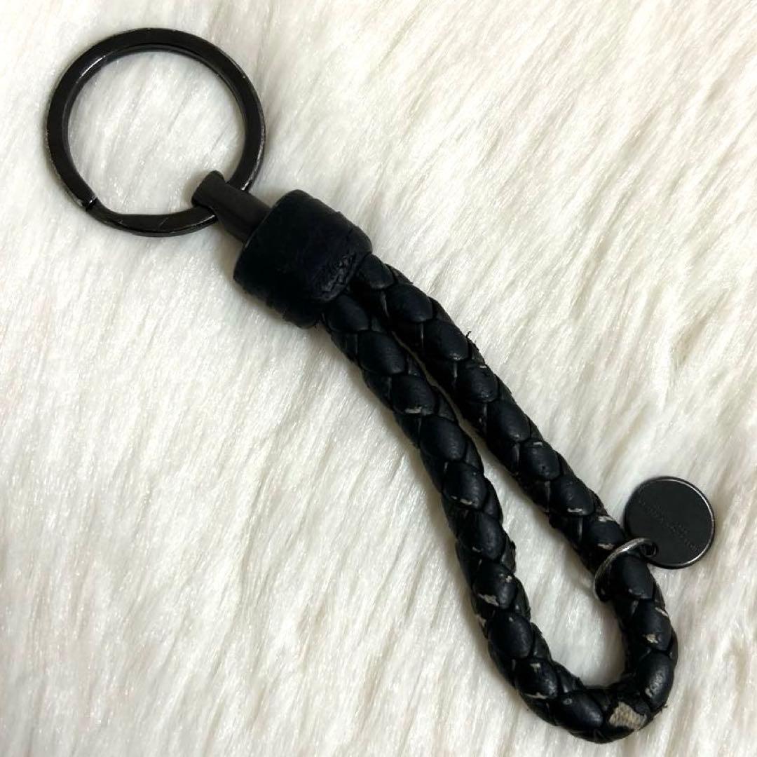 BOTTEGA VENETA ボッテガヴェネタ キーリング ブラック - メルカリ