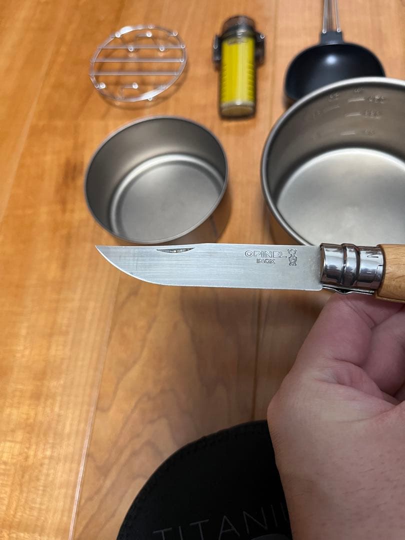 エバニュー MSR snowpeak オピネル 水蒸気炊飯 登山クッカーセット