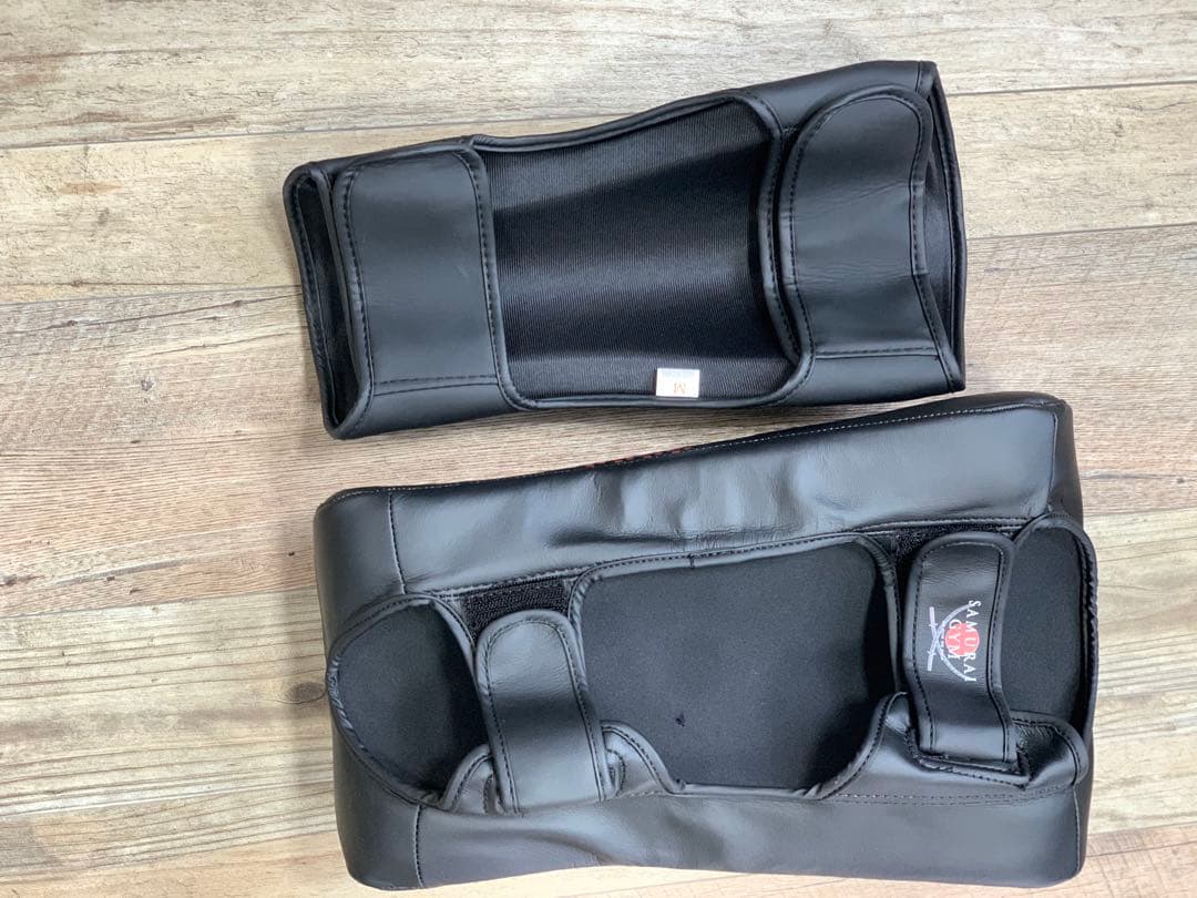 カーフキックミット ダブル 【本革】左右利用できます 商品詳細サイズ