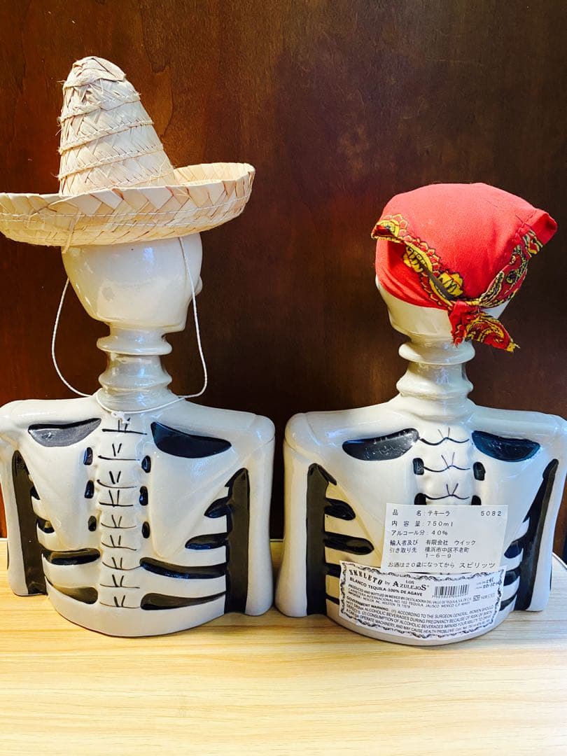 ロスアスレホス スケルトン テキーラ - メルカリ