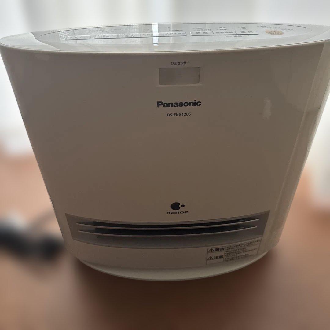 Panasonicパナソニック セラミックファンヒーターDS-FKX1205 概要 加湿機能付きセラミックファンヒーター DS-FKX1205 | 電気