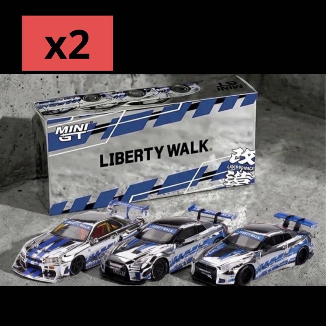 MINI GT リバティウォーク 東京オートサロン2026 限定 3台x2セット MINI GT リバティウォーク 東京オートサロン2026 限定 3台x2セット