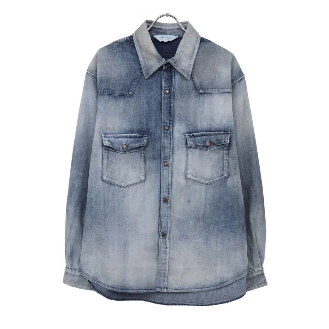 ANCELLM デニムウェスタンシャツ 25ss - メルカリ