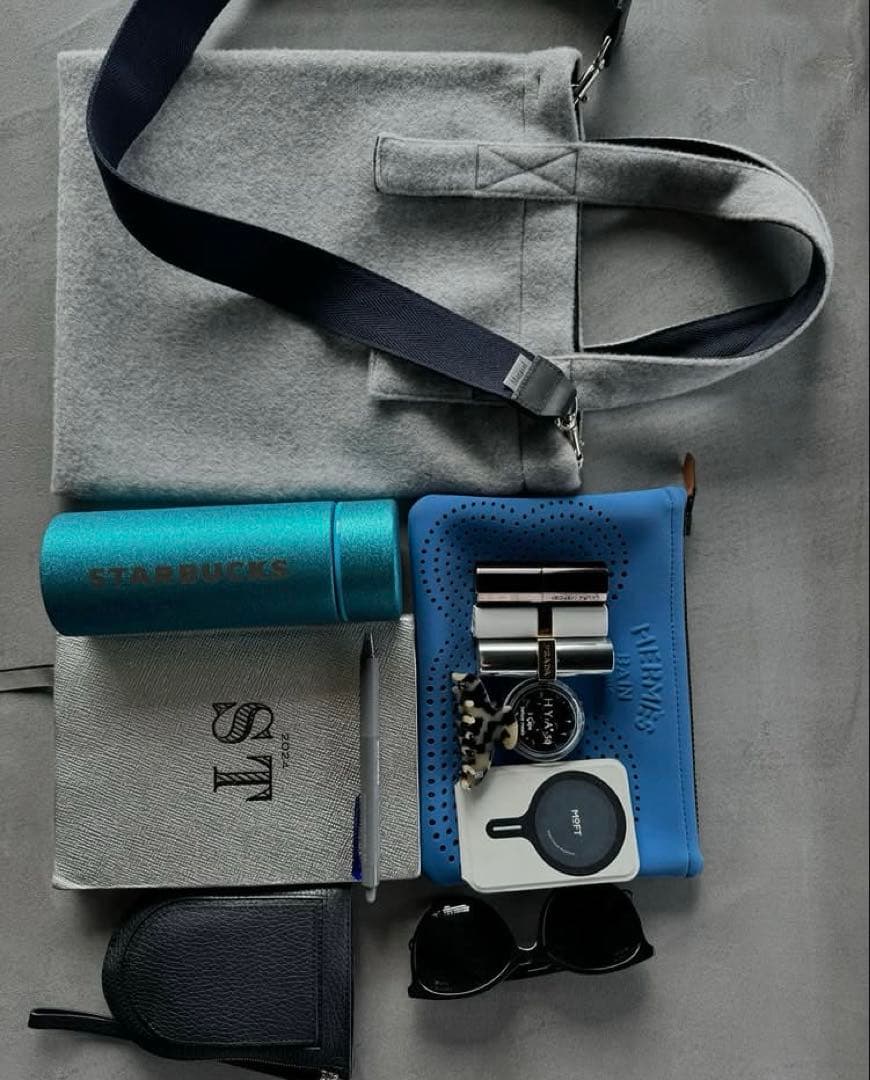 Meravel ミーラベル 高橋志津奈 make better bag グレー