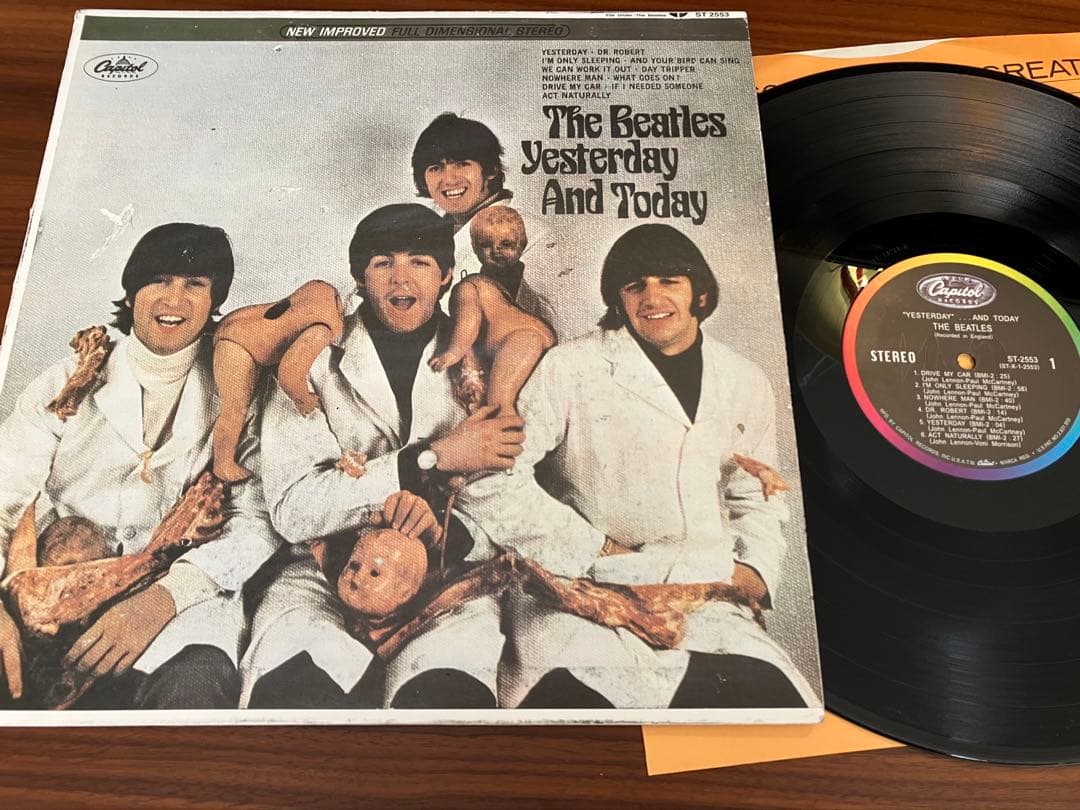 BEATLES Yesterday And Todayブッチャー カバーレプリカ - 洋楽