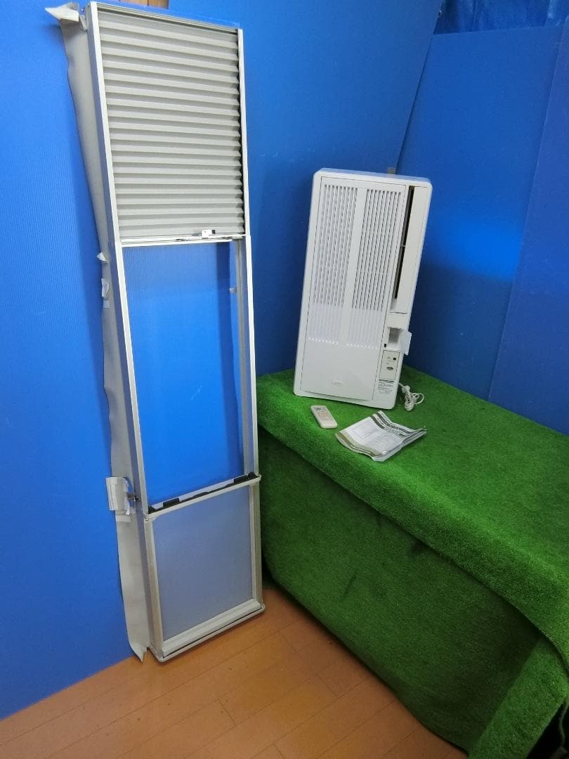 S1★沖縄県一部配達可能コイズミ KAW-1632 窓用エアコン 送料無料保証付 ルームエアコン（冷房除湿専用） KAW-1632/W｜窓用エアコン｜シーズン