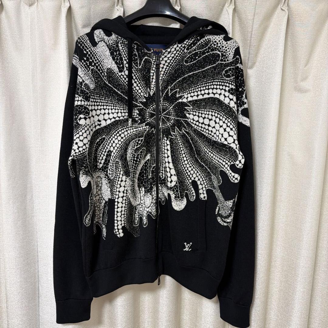 ルイヴィトン 草間彌生 YK サイケデリックフラワー パーカー size L