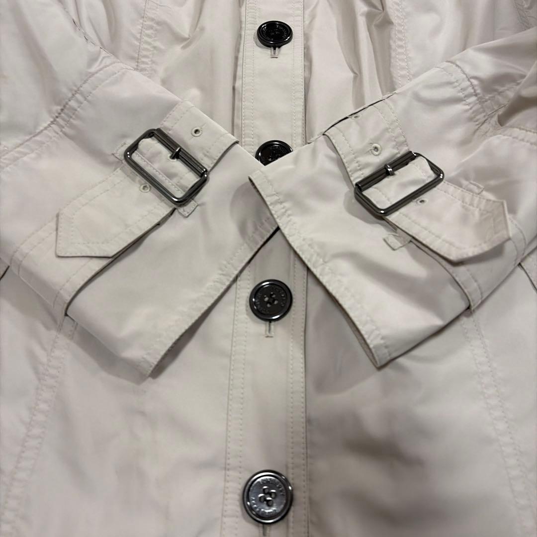 Y011 BURBERRY LONDON メガチェック ライナー付きコート 46