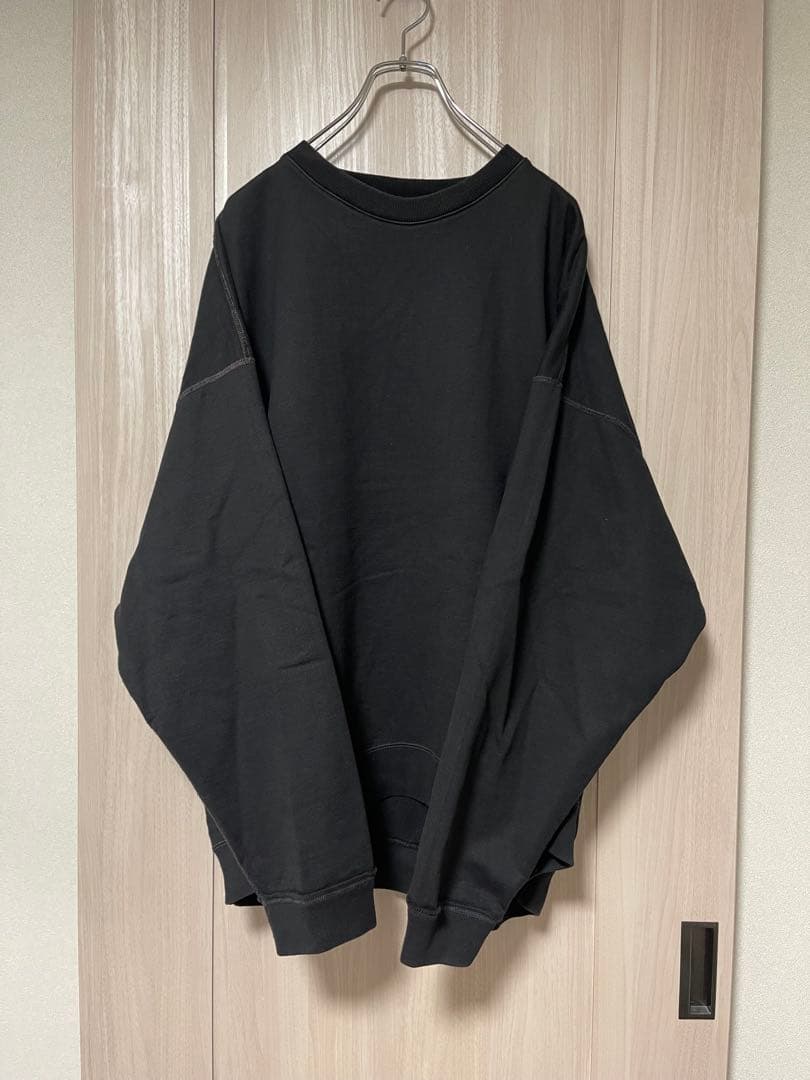 MARKAWARE HUGE SWEAT SHIRTS ブラック 1 MARKAWARE (マーカウェア) HUGE SWEAT / ヒュージスウェット